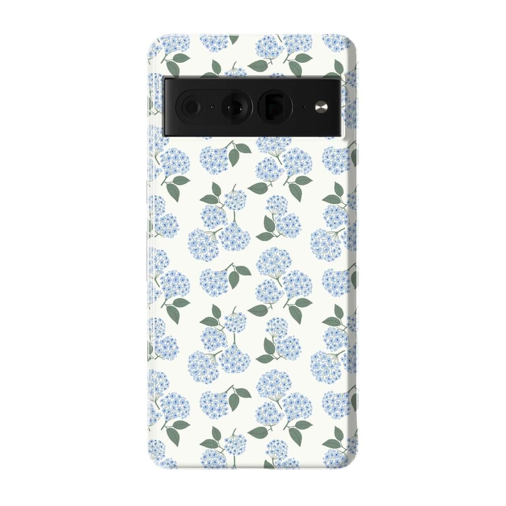 Nantucket Cottage | Blue Hydrangea Case iPhone Case get.casely Essential Google Pixel 7 Pro