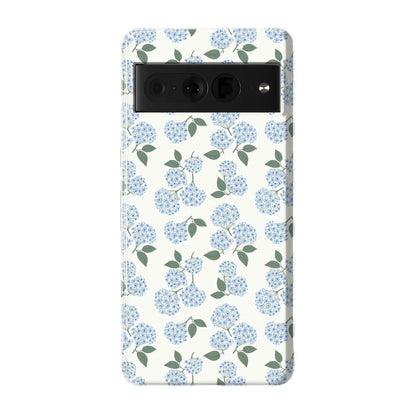 Nantucket Cottage | Blue Hydrangea Case iPhone Case get.casely Essential Google Pixel 7 Pro