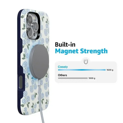 Nantucket Cottage | Blue Hydrangea Case iPhone Case get.casely