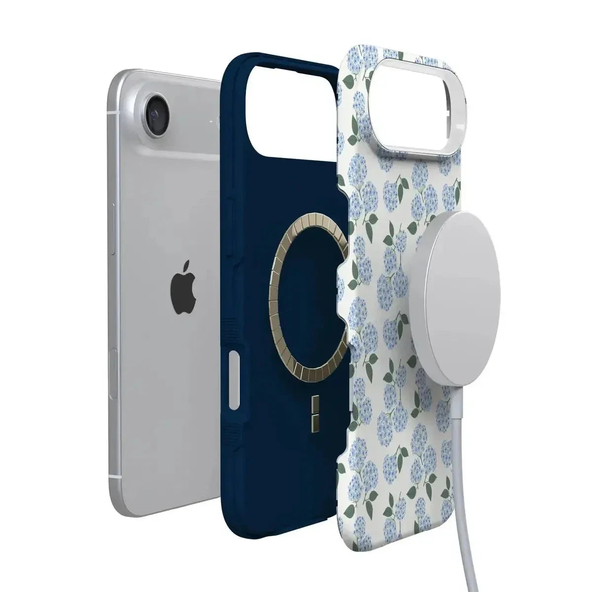 Nantucket Cottage | Blue Hydrangea Case iPhone Case get.casely