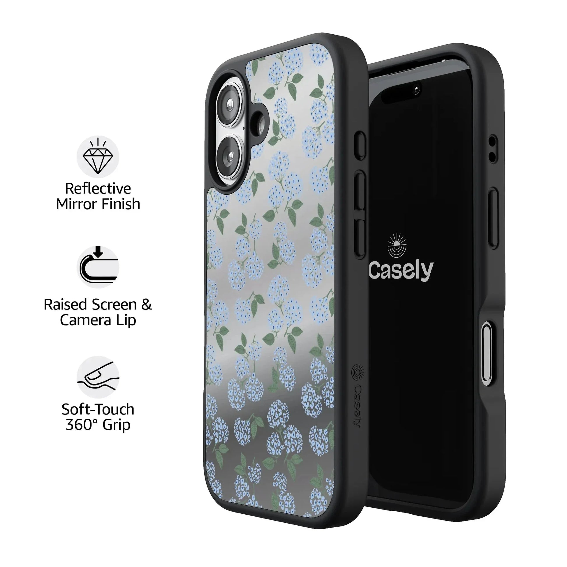 Nantucket Cottage | Blue Hydrangea Case iPhone Case get.casely