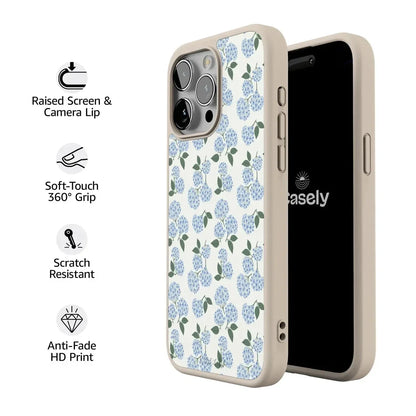 Nantucket Cottage | Blue Hydrangea Case iPhone Case get.casely
