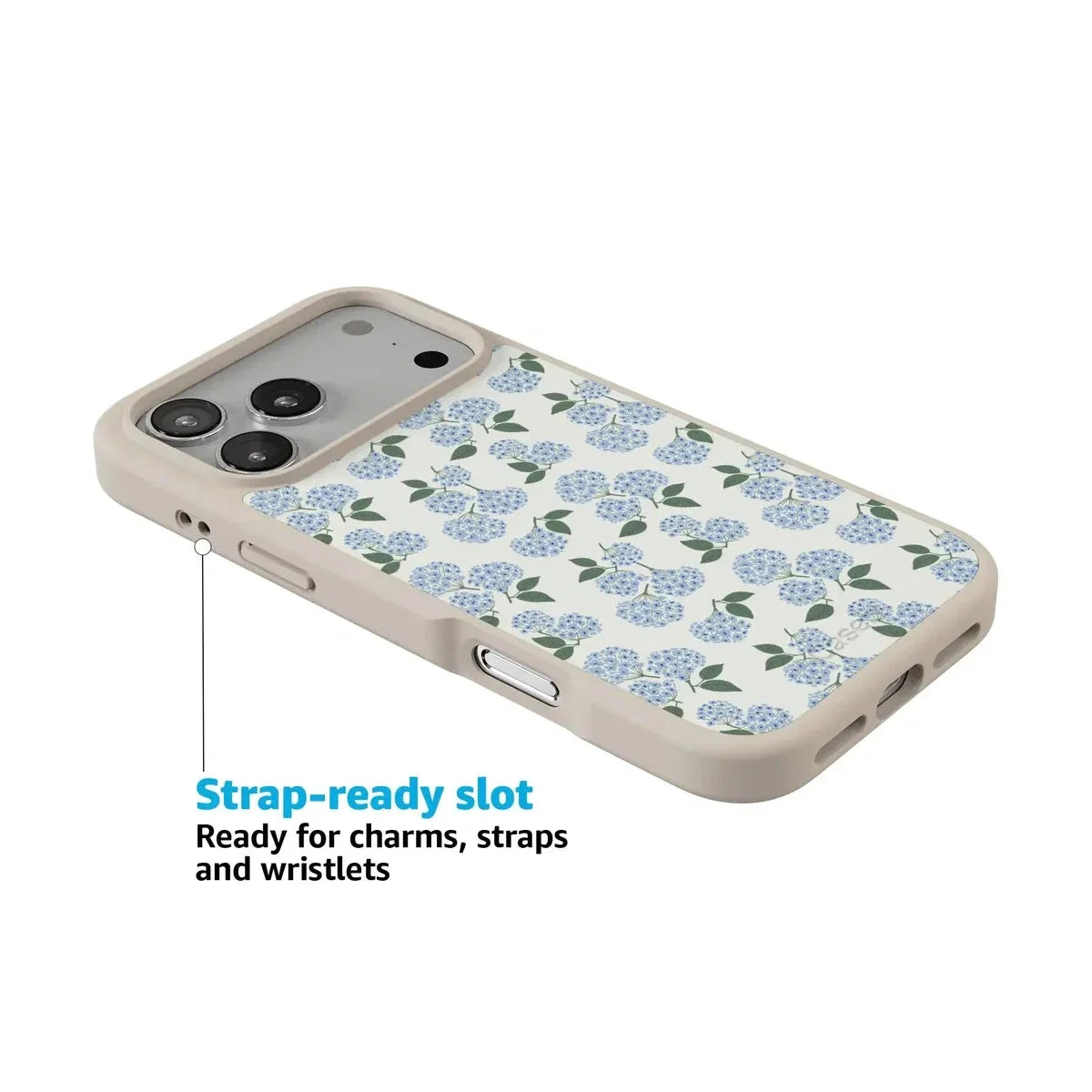 Nantucket Cottage | Blue Hydrangea Case iPhone Case get.casely
