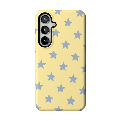 Shine Bright | Butter Yellow Stars Case - Galaxy S24 Plus