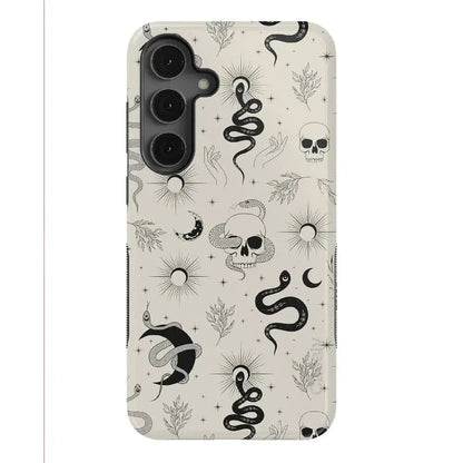No Further Explanation | Snakes & Skulls Case Phone Case Casetry Bold Flex + MagSafe® Galaxy S25 Plus