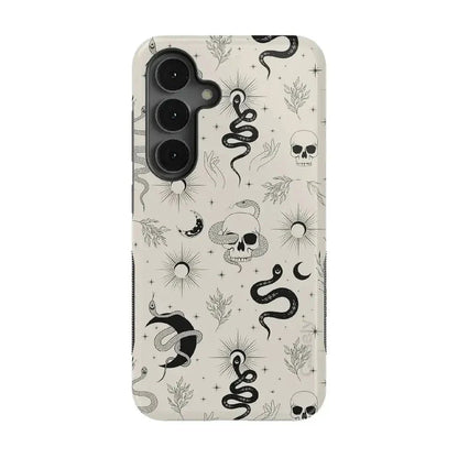No Further Explanation | Snakes & Skulls Case Phone Case Casetry Bold Flex + MagSafe® Galaxy S25