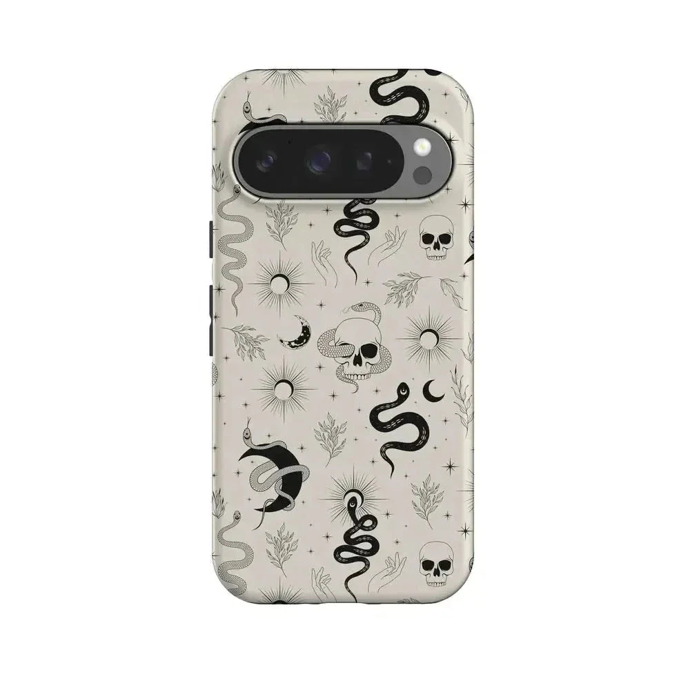 No Further Explanation | Snakes & Skulls Case Phone Case Casetry Essential + MagSafe® Google Pixel 10 Pro