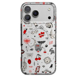 Not a Phase | Clear Flash Tattoo Case iPhone Case get.casely Classic + MagSafe® iPhone 17 Pro Max