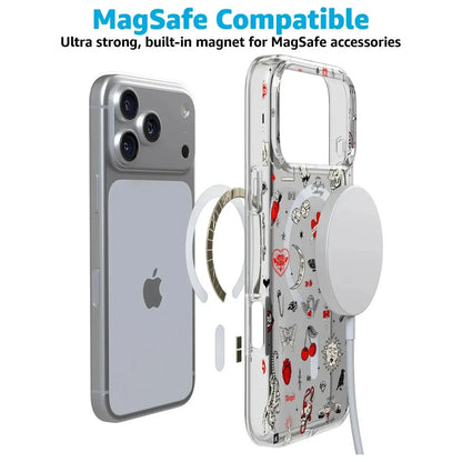 Not a Phase | Clear Flash Tattoo Case iPhone Case get.casely
