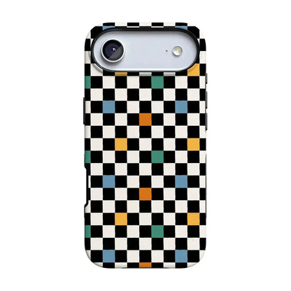 Old Skool | Retro Checkerboard Case iPhone Case get.casely Bold Flex + MagSafe® iPhone 17 Air