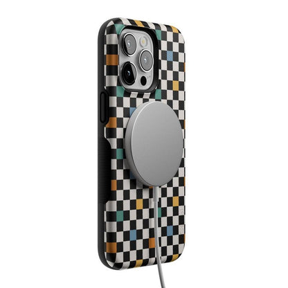 Old Skool | Retro Checkerboard Case iPhone Case get.casely