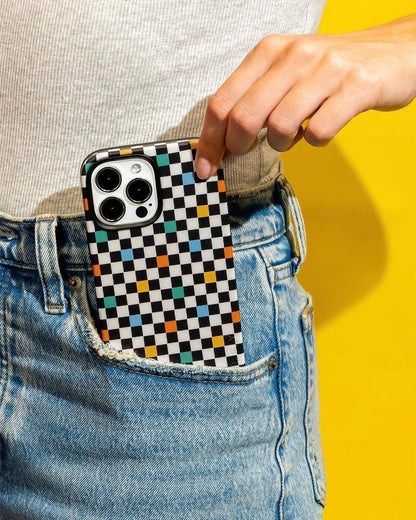 Old Skool | Retro Checkerboard Case iPhone Case get.casely