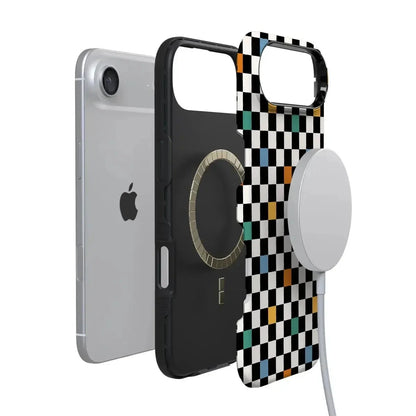 Old Skool | Retro Checkerboard Case iPhone Case get.casely