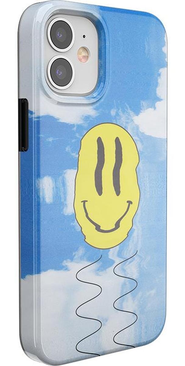 On Cloud Nine | Glitch Smiley Face Case iPhone Case get.casely