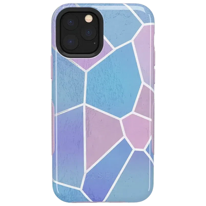 Other Side | Holographic Metallic Stained Glass Marble Case iPhone Case get.casely