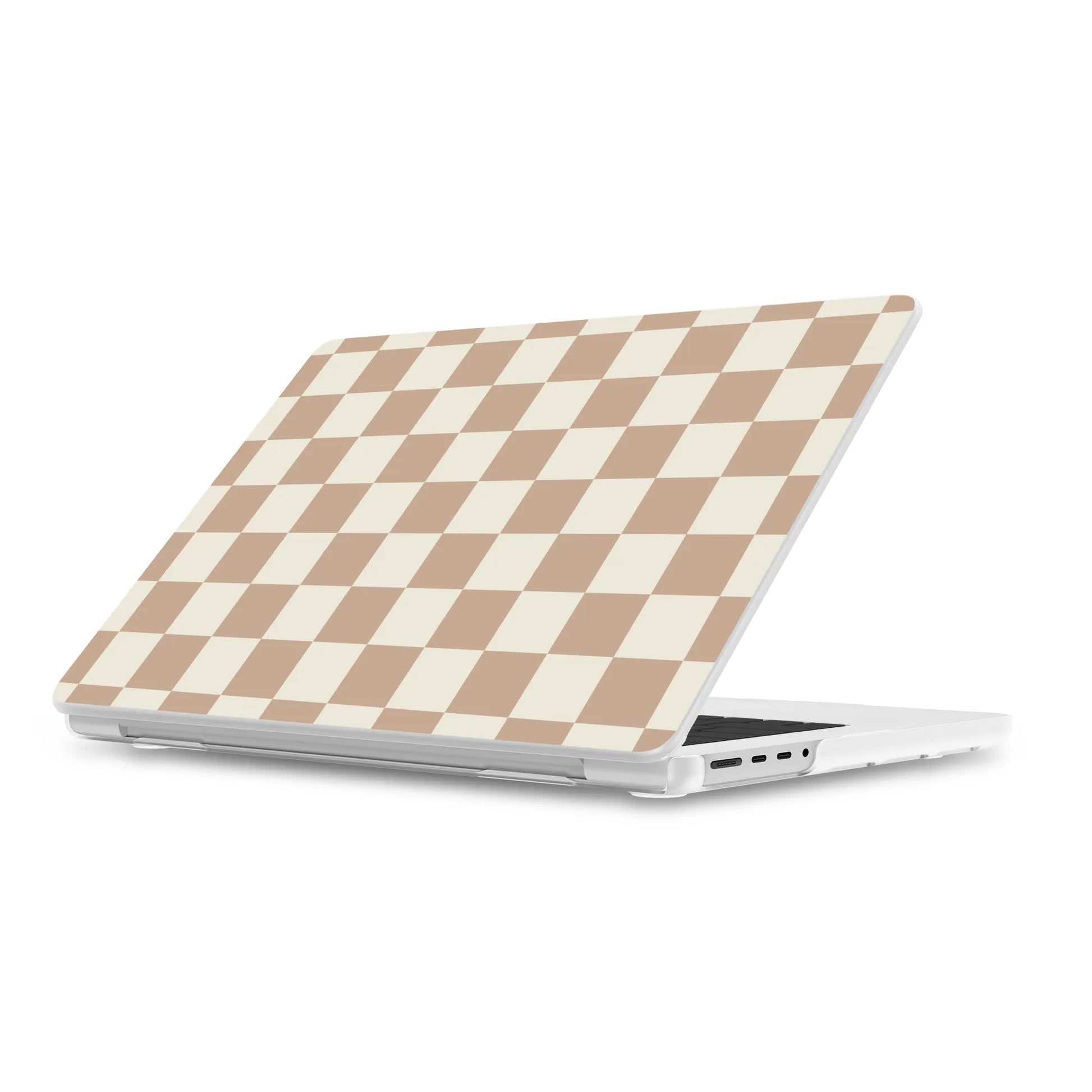 Fit Check | Neutral Checkerboard Laptop Shell