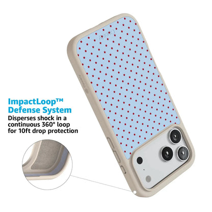Tiny Stars | Red & Blue Case
