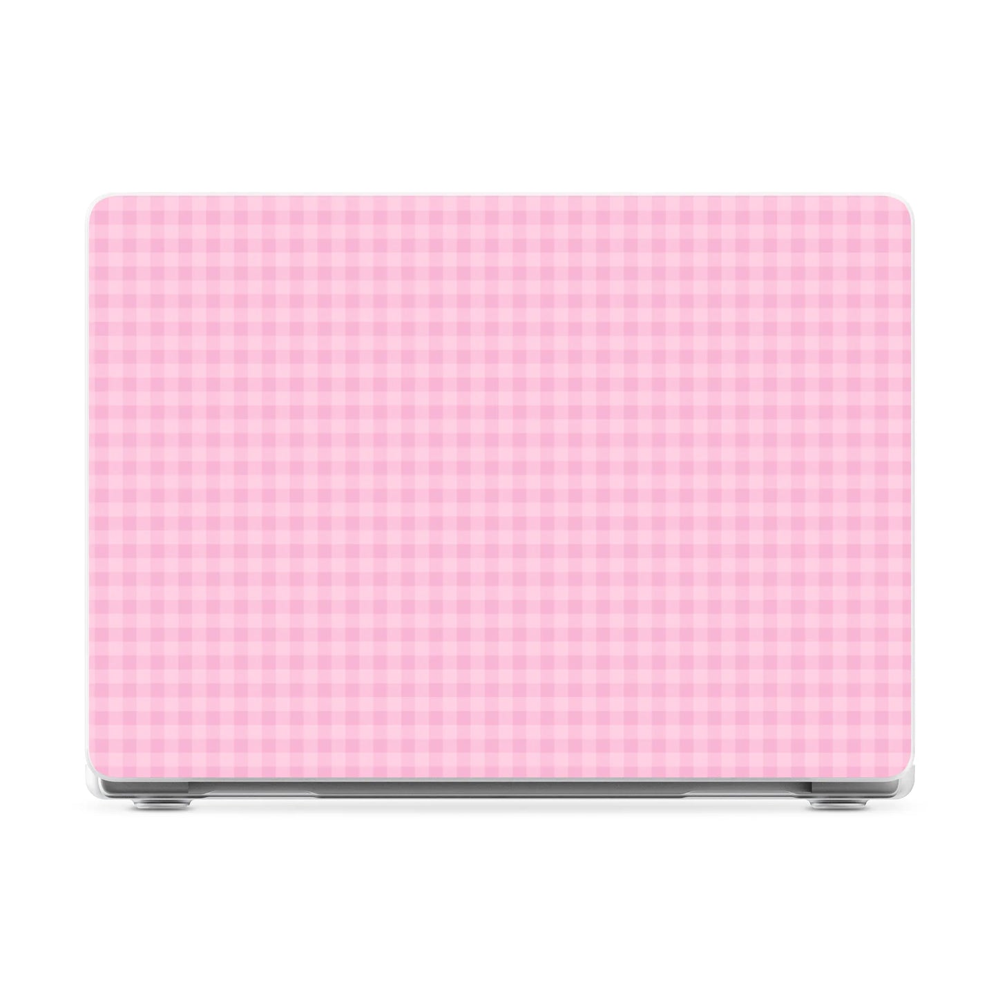 Sweet Jam | Light Pink Gingham Laptop Shell - 14" MacBook Pro