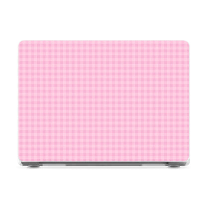 Sweet Jam | Light Pink Gingham Laptop Shell - 14" MacBook Pro
