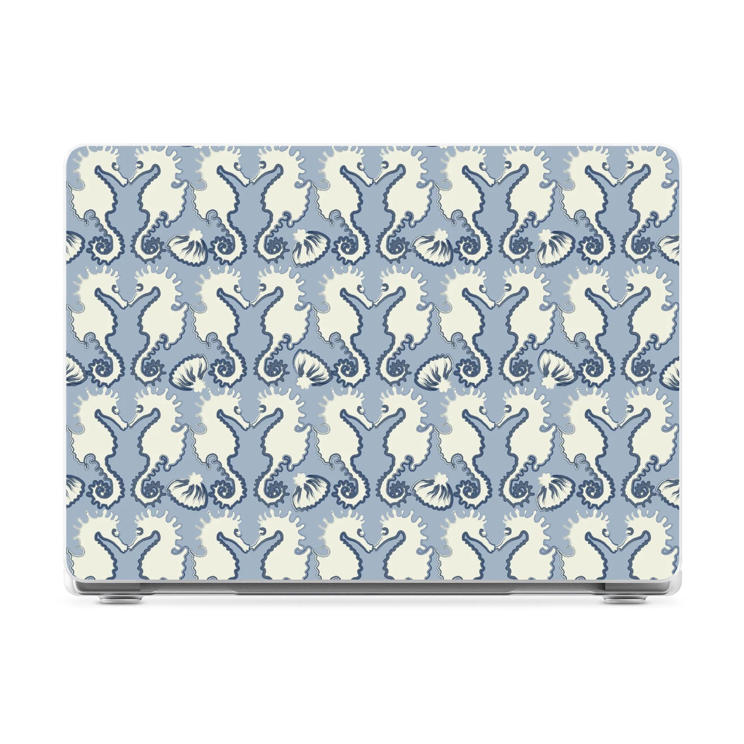 Seahorse Drift | Coastal Blues Laptop Shell - 16" MacBook Pro
