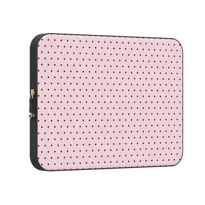 On the Dot | Pink Polka Dot Laptop Case