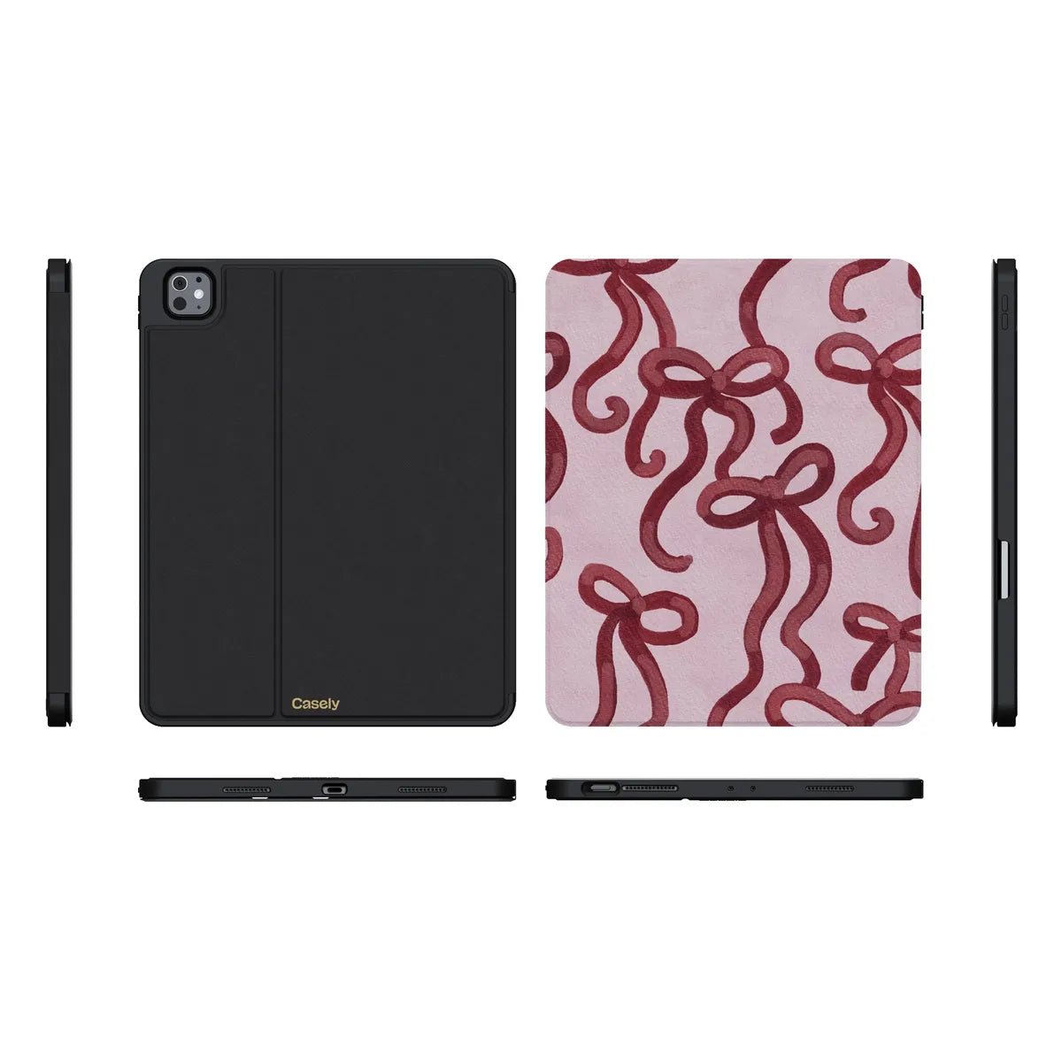 Love Me Knot | Mauve Bow iPad Case