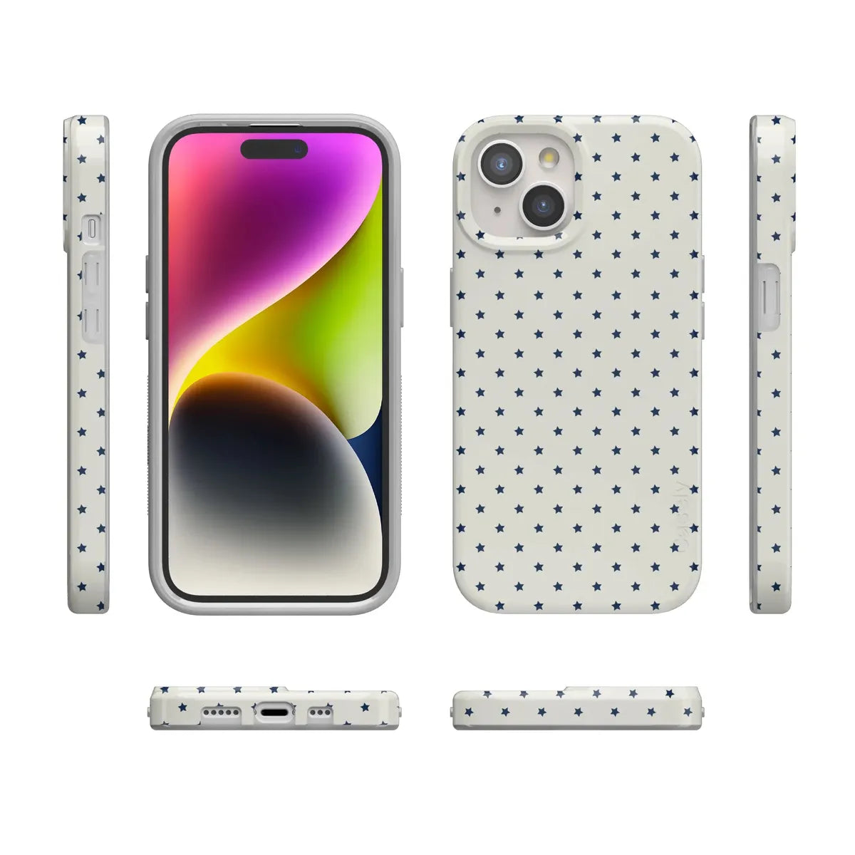 Tiny Stars | Blue & White Case