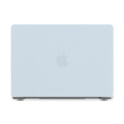 Stripes and the City | Light Blue Pinstripe Laptop Shell - 13" MacBook Neo