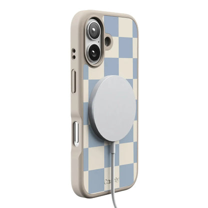 Fit Check | Light Blue Checkerboard Case