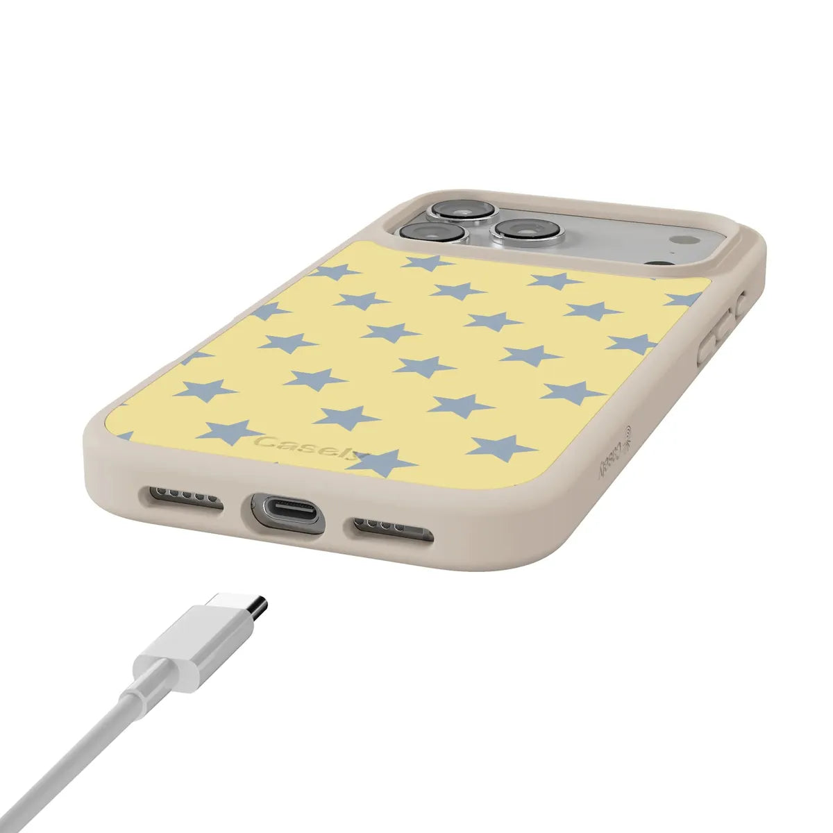 Shine Bright | Butter Yellow Stars Case