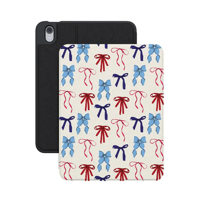 American Girlie | Red White & Blue Bows iPad Case