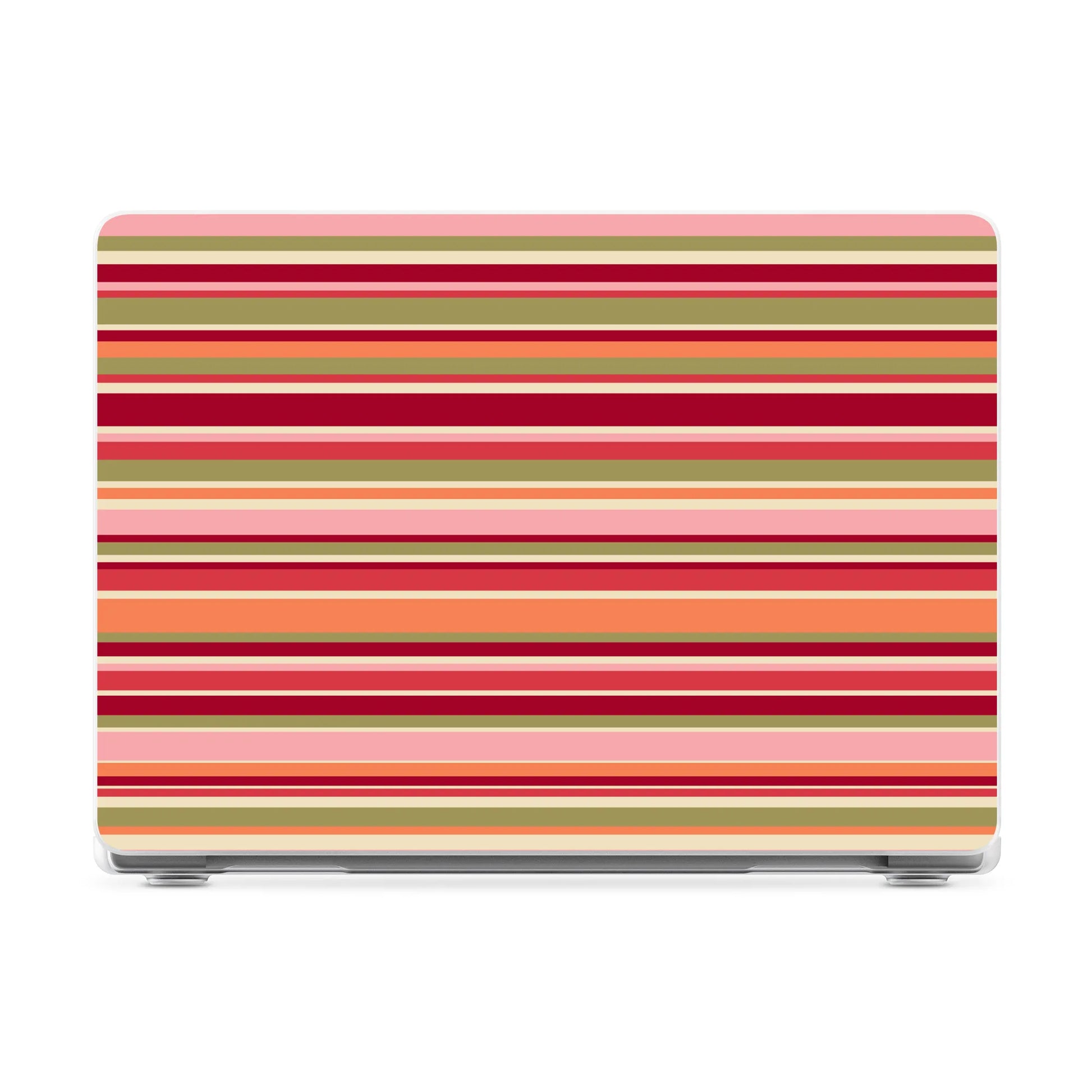 Citrus Stripes | Poolside Print Laptop Shell - 16" MacBook Pro