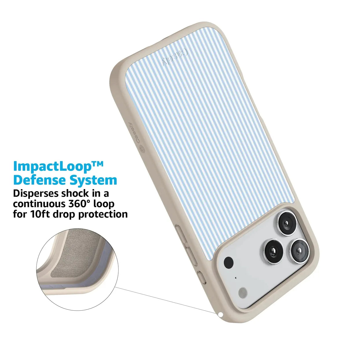 Marina Lines | Tiny Pinstripe Case