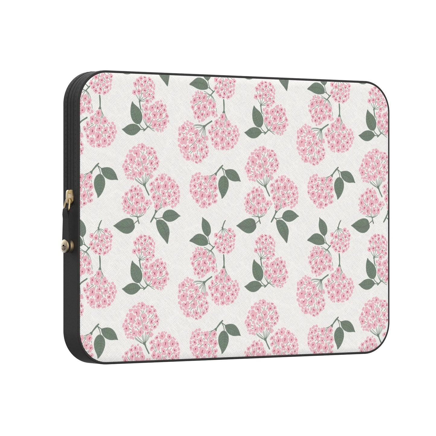 Nantucket Cottage | Pink Hydrangea Laptop Case - 16" MacBook Pro