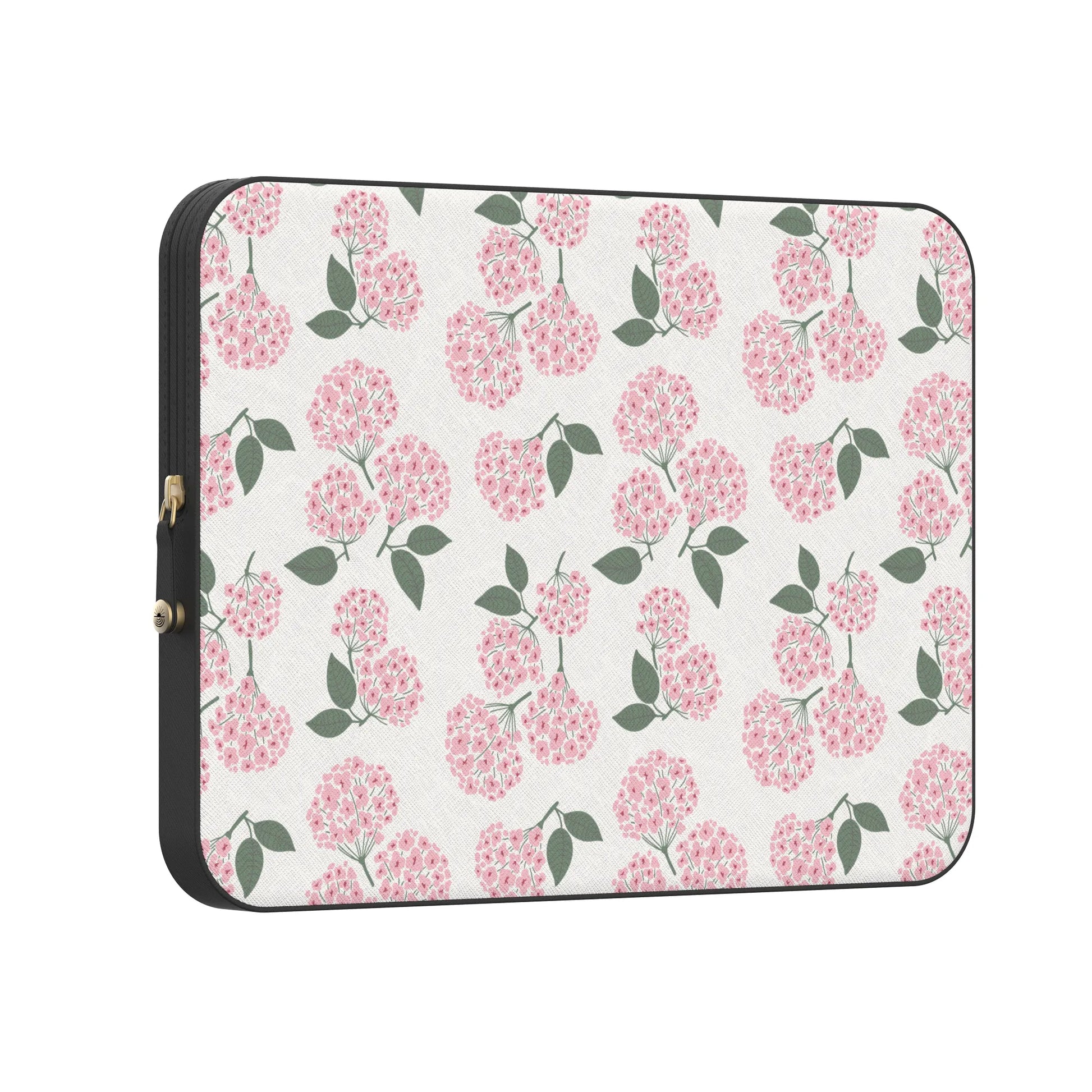 Nantucket Cottage | Pink Hydrangea Laptop Case - 16" MacBook Pro