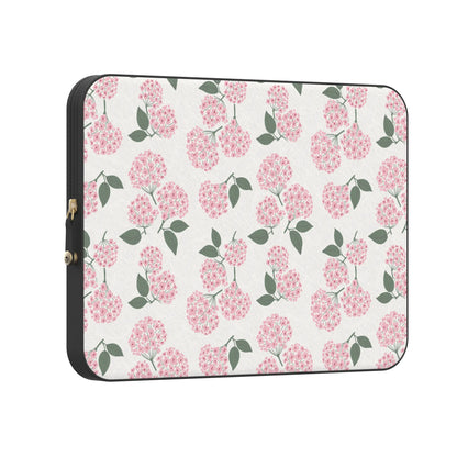 Nantucket Cottage | Pink Hydrangea Laptop Case - 16" MacBook Pro