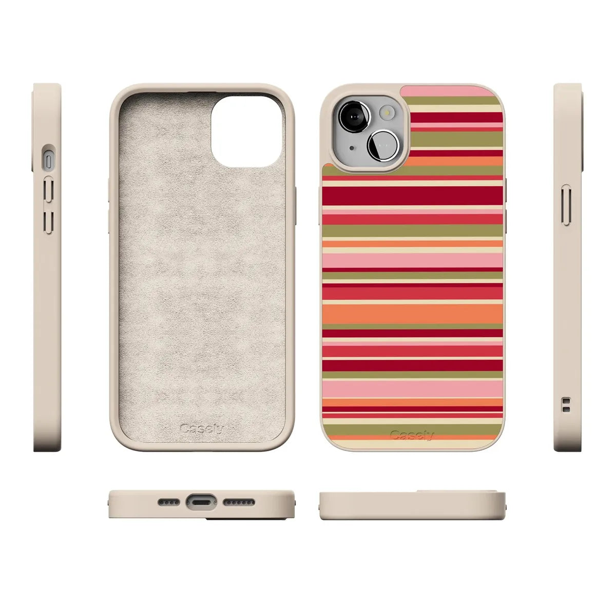 Citrus Stripes | Poolside Print Case