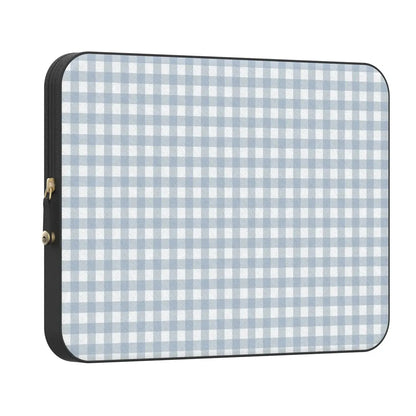 Pastel Picnic | Blue Gingham Laptop Case