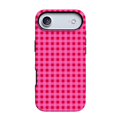Sweet Jam | Hot Pink Gingham Case - iPhone 17 Air