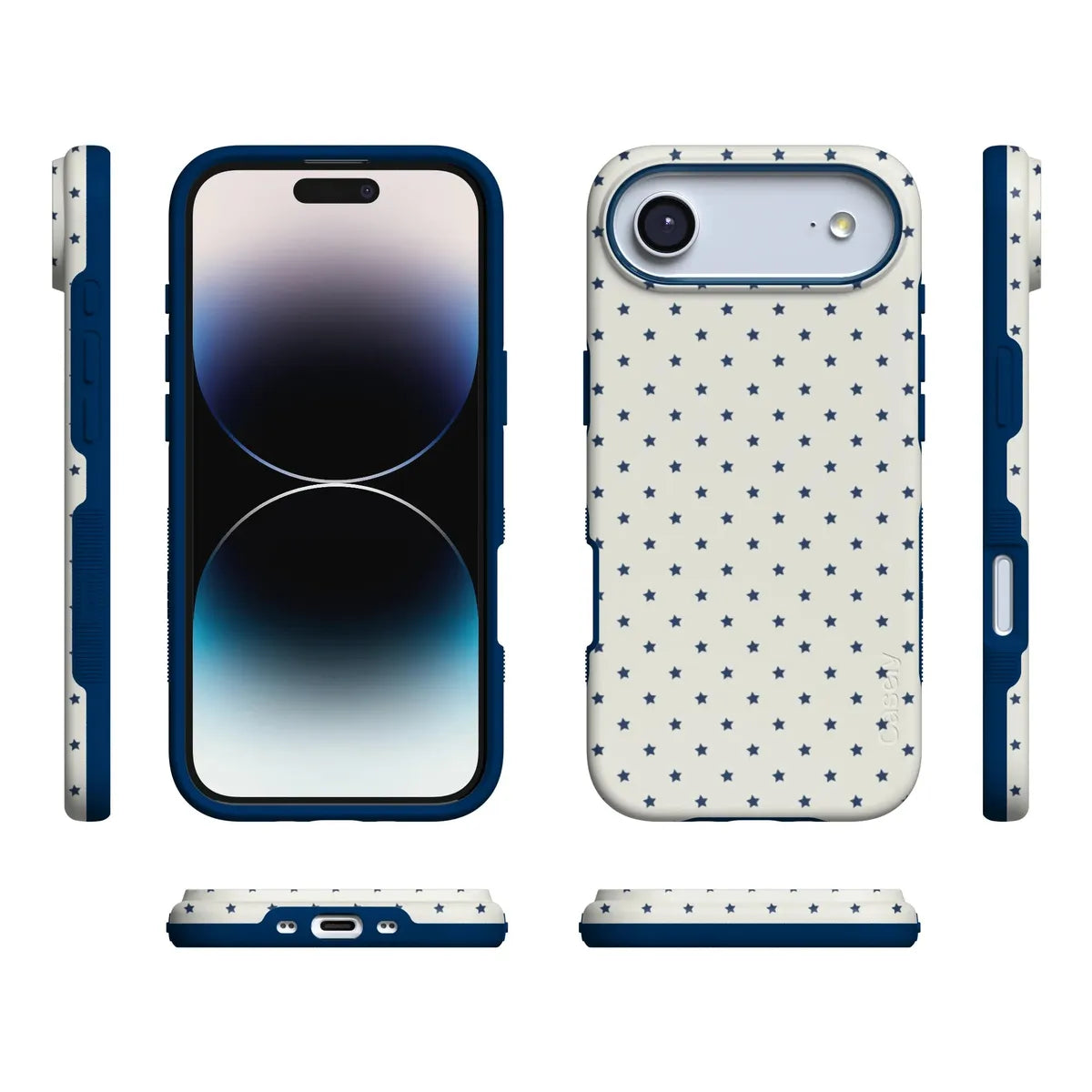 Tiny Stars | Blue & White Case