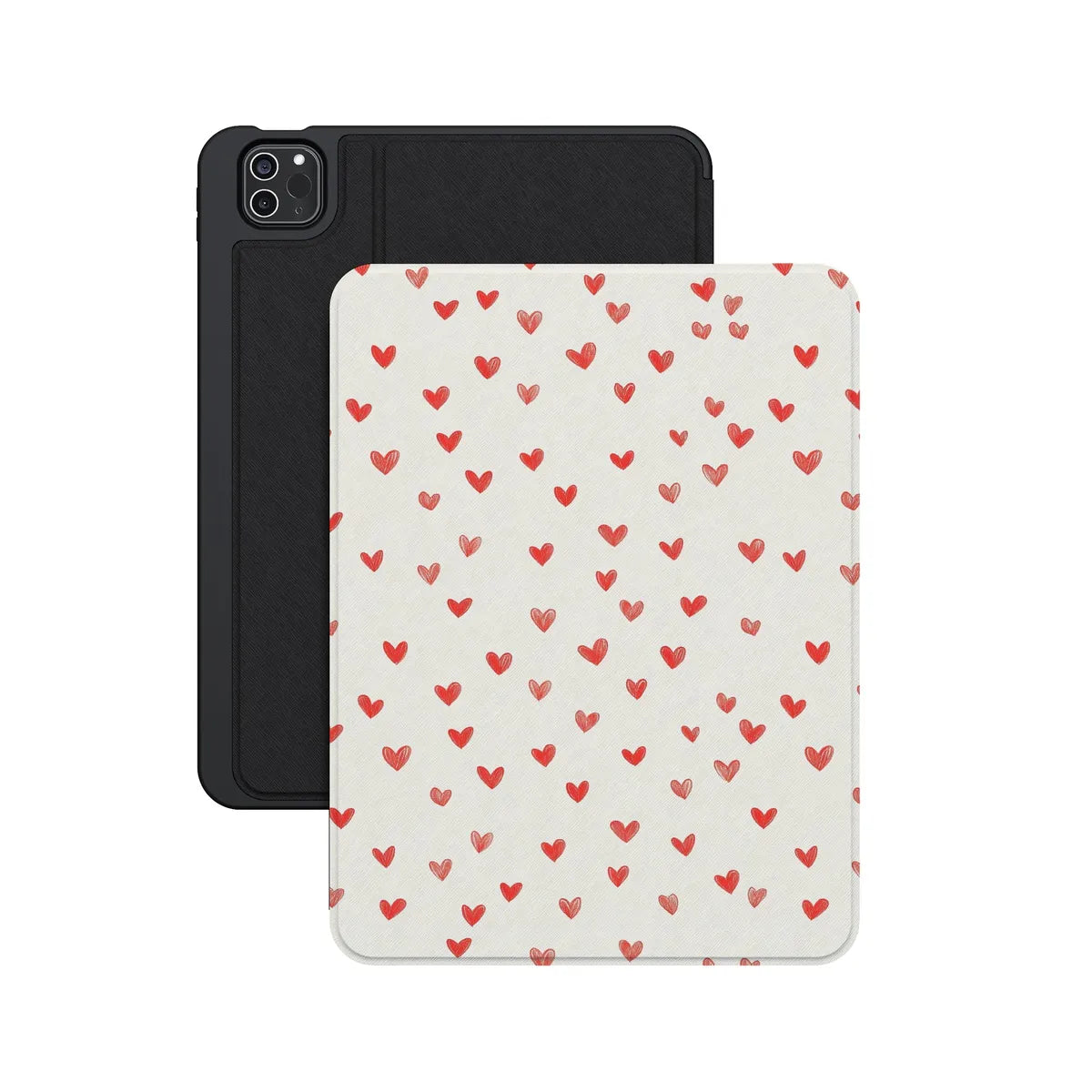 Love Letters | Doodle Hearts iPad Case