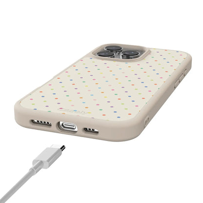 On the Dot | Rainbow Polka Dot Case