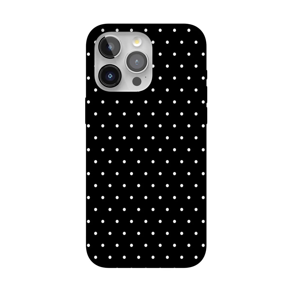 On the Dot | White Polka Dot Case
