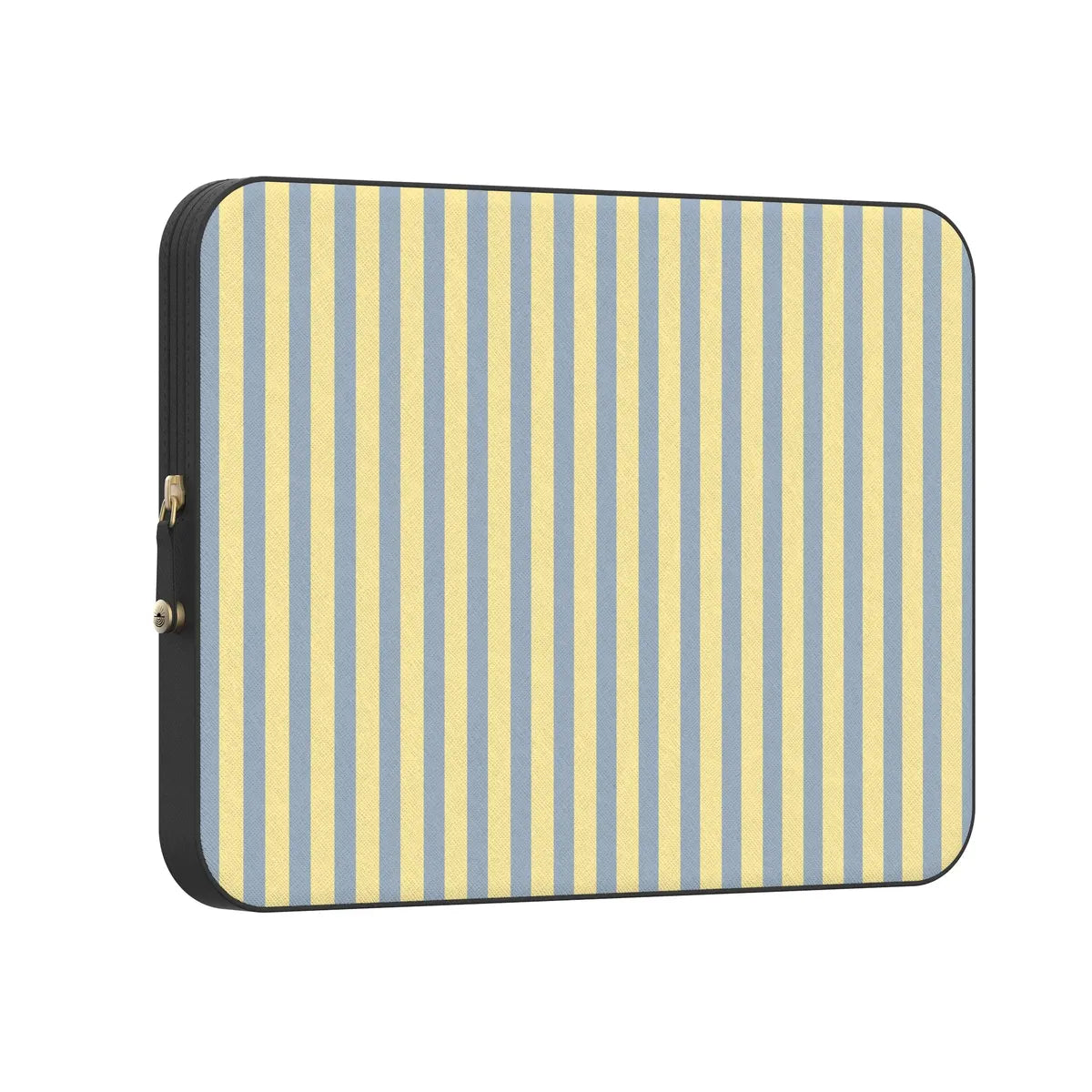 Coastline Stripes | Blue & Yellow Laptop Case