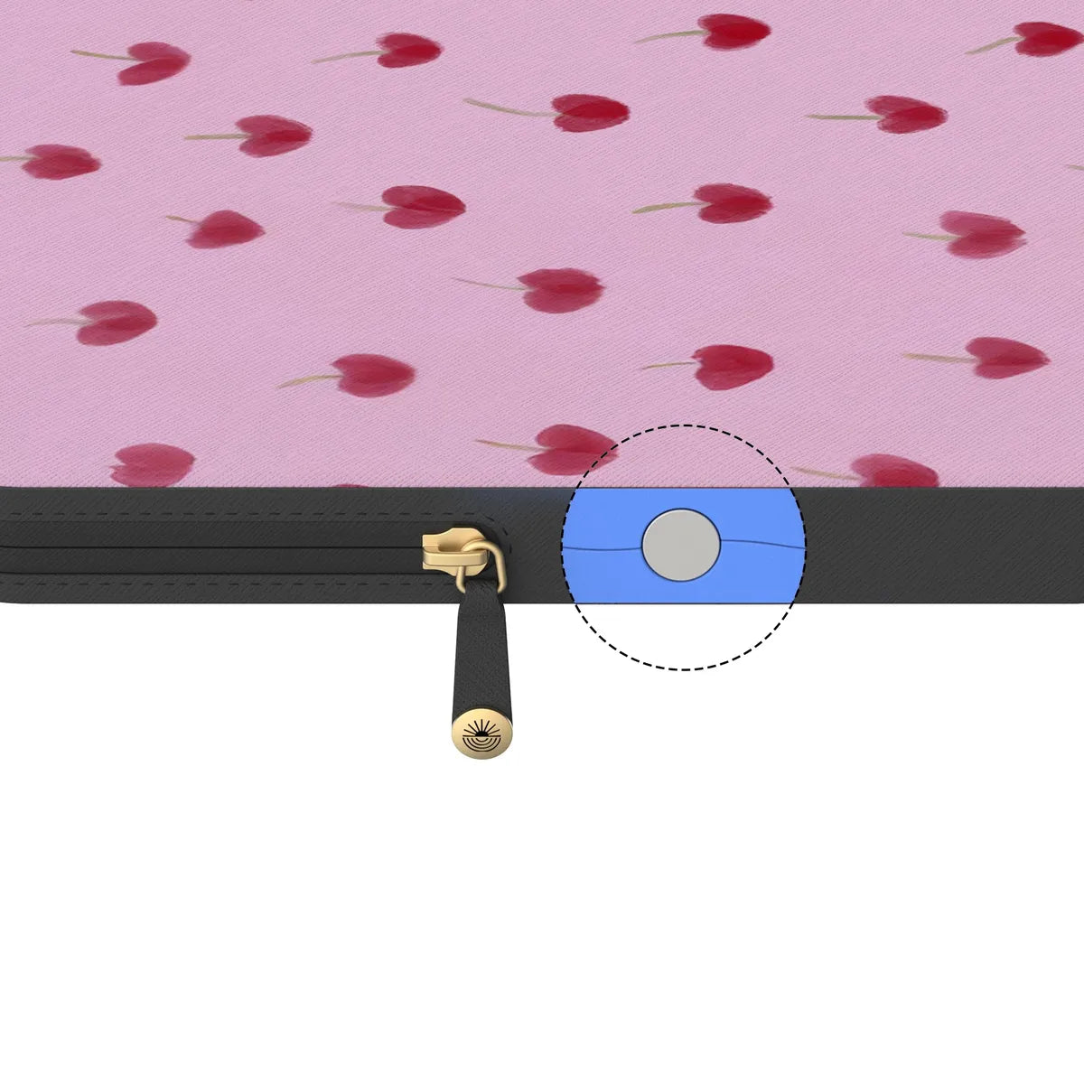 Very Cherry | Painted Cherries Laptop Case