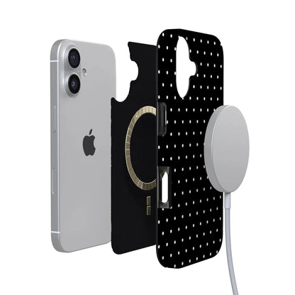 On the Dot | White Polka Dot Case