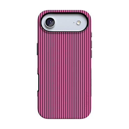 Stripes and the City | Pink & Purple Pinstripe Case - iPhone 17 Air