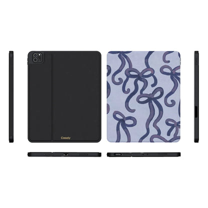Love Me Knot | Blue Bow iPad Case