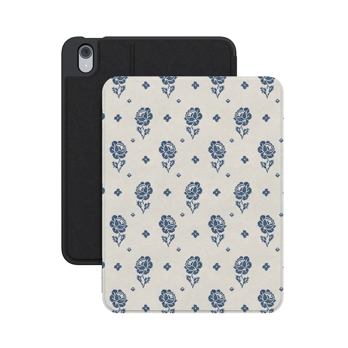 Seaside Stitch | Vintage Roses iPad Case