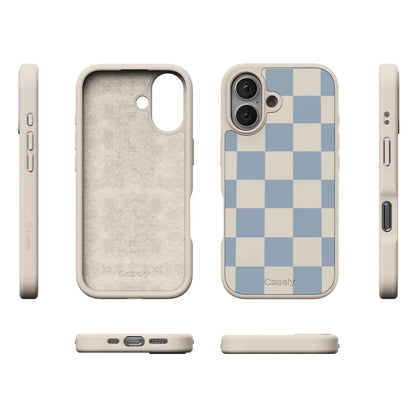 Fit Check | Light Blue Checkerboard Case